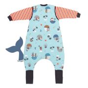 Sac de dormit cu picioruse si maneca lunga detasabila Pirate 90 cm + manseta 2.5 Tog BBXCJ262-25FSN