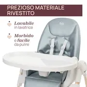 Scaun de masa Chicco Polly Armonia Greenery, 0luni+ CHC8714060-8