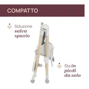 Scaun de masa Chicco Polly Armonia Greenery, 0luni+ CHC8714060-8