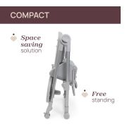 Scaun de masa Chicco Polly Armonia Steel, 0luni+ CHC8714005-8