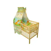 Lenjerie MyKids Dino Verde 5 Piese 120x60 - MYK00004170