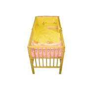 Lenjerie MyKids Teddy Norisori Roz 4 Piese 120x60 - MYK00003961