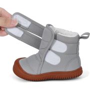 Cizme gri imblanite - mybaby mdmy557-3-c