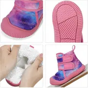 Cizme roz in degrade imblanite - mybaby chmy557-2-c