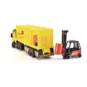 DICKIE SET CAMION DHL SI STIVUITOR CU SUNETE SI LUMINI 35CM VIV203747018