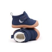 Ghete bleumarin de iarna pentru copii, cu blana calduroasa si talpa antiderapanta mbmy556-2-de