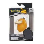 Pokemon - Figurina de actiune Select 7.5 cm, Translucent, Psyduck W6 BKFPKW3930