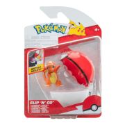 Pokemon - Set 2 figurine Clip n Go, Charmander #1 with Poké Ball W18 BKFPKW3635