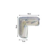Set 2 aparatori din silicon pentru colturi 4x4x1.5 cm Ikonka IK6861 BBJIK6861_Initiala