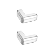 Set 2 aparatori din silicon pentru colturi 4x4x1.5 cm Ikonka IK6861 BBJIK6861_Initiala