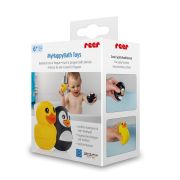 Set jucarii de baie din silicon pentru bebelusi MyHappyBath Toys , 6+ luni, Reer 76093