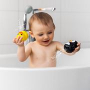 Set jucarii de baie din silicon pentru bebelusi MyHappyBath Toys , 6+ luni, Reer 76093
