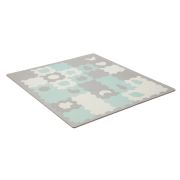 COVORAS DE JOACA KINDERKRAFT LUNO SHAPES, PUZZLE 3D, SPUMA, MINT VIVKPLUSH00MIN0000
