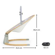 LEAGAN ELECTRIC 2 IN 1 KINDERKRAFT LUMI, GREY VIVKBLUMI00GRY0000