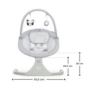 LEAGAN ELECTRIC KINDERKRAFT LULI, 2 IN 1, GREY VIVKKBLULIGRY0000