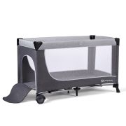 PATUT DE CALATORIE KINDERKRAFT LEODY, CU ACCESORII, GREY VIVKCLEOD00GRY00AC