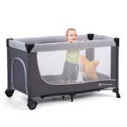 PATUT DE CALATORIE KINDERKRAFT LEODY, CU ACCESORII, GREY VIVKCLEOD00GRY00AC