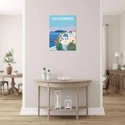 Ravensburger - Pictura pe numere Tablou Canvas Santorini ARTRVSPBN23906