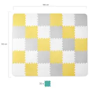 SALTEA DE JOACA KINDERKRAFT LUNO, SPUMA, YELLOW VIVKKMLUNOYEL0000