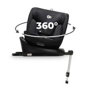 SCAUN AUTO I-SIZE, 40-150 CM, KINDERKRAFT I-360, BLACK VIVKCI36000BLK0000