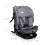 SCAUN AUTO KINDERKRAFT I-GROW I-SIZE 40-150 CM, GREY VIVKCIGRO00GRY0000