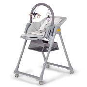 SCAUN DE MASA KINDERKRAFT LASTREE,  2 IN 1, TRANSFORMABIL, GREY VIVKHLAST00GRY0000