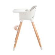 SCAUN DE MASA KINDERKRAFT SIENNA, 2 IN 1, GREY VIVKKKSIENGRY0000