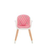 SCAUN DE MASA KINDERKRAFT SIENNA, 2 IN 1, PINK VIVKKKSIENPNK0000