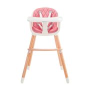 SCAUN DE MASA KINDERKRAFT SIENNA, 2 IN 1, PINK VIVKKKSIENPNK0000