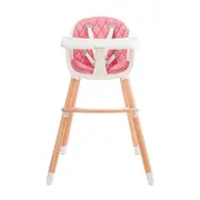 SCAUN DE MASA KINDERKRAFT SIENNA, 2 IN 1, PINK VIVKKKSIENPNK0000