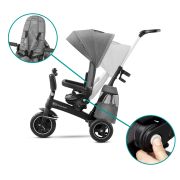 TRICICLETA KINDERKRAFT EASYTWIST, PLATINUM GREY VIVKKRETWIGRY0000