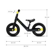 BICICLETA DE ECHILIBRU KINDERKRAFT GOSWIFT, BLACK VIVKRGOSW00BLK0000