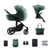 CARUCIOR 2 IN 1 KINDERKRAFT PRIME 2, DARK GREEN VIVKSPRIM02GRE2000