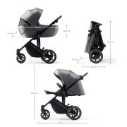 CARUCIOR 2 IN 1 KINDERKRAFT PRIME 2, SHADOW GREY VIVKSPRIM02GRY2000