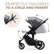 CARUCIOR 2 IN 1 KINDERKRAFT PRIME 2, SHADOW GREY VIVKSPRIM02GRY2000