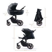 CARUCIOR 2 IN 1 KINDERKRAFT PRIME 2, VENEZIAN BLACK VIVKSPRIM02BLK2000