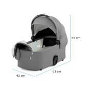 CARUCIOR KINDERKRAFT NEA, 2 IN 1, PLATINUM GREY VIVKSNEA000GRY2000
