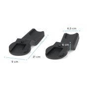 CARUCIOR KINDERKRAFT NEA, 2 IN 1, PLATINUM GREY VIVKSNEA000GRY2000