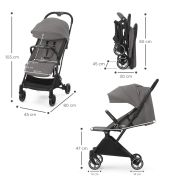 CARUCIOR SPORT KINDERKRAF INDY2, COZY GREY VIVKSINDY00GRY0000