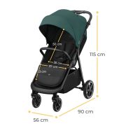 CARUCIOR SPORT KINDERKRAFT ROUTE, EMERALD GREEN VIVKSROUT00GRE0000
