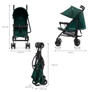 CARUCIOR SPORT KINDERKRAFT TIK, TIP UMBRELA, GREEN FOREST VIVKSTIK000GRE0000