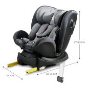 SCAUN AUTO I-SIZE, 40-125 CM, KINDERKRAFT XRIDER, GREY VIVKCXRID00GRY0000