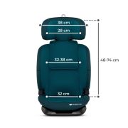 SCAUN AUTO I-SIZE, 76-150 CM, KINDERKRAFT ONETO 3, ISOFIX, HARBOR BLUE VIVKCONE300BLU0000