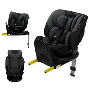 SCAUN AUTO KINDERKRAFT I-FIX, I-SIZE 40-150 CM, GRAPHITE BLACK VIVKCIFIX00BLK0000
