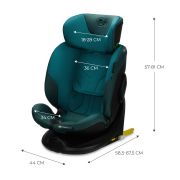 SCAUN AUTO KINDERKRAFT I-FIX, I-SIZE 40-150 CM, HARBOR BLUE VIVKCIFIX00BLU0000