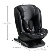 SCAUN AUTO KINDERKRAFT XPEDITION 2 I-SIZE 40-150 CM, BLACK VIVKCXPED02BLK0000