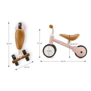 BICICLETA ECHILIBRU KINDERKRAFT CUTIE FUZZY PEACH VIVKRCUTI00PNK0000