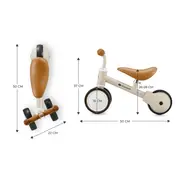 BICICLETA ECHILIBRU KINDERKRAFT CUTIE LIGHT BEIGE VIVKRCUTI00BEG0000