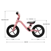 BICICLETA FARA PEDALE KINDERKRAFT XPLOIT, BUBBLEGUM PINK VIVKRXPLO00PNK0000