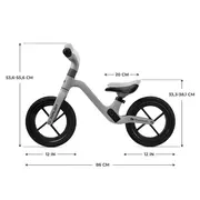 BICICLETA FARA PEDALE KINDERKRAFT XPLOIT, MOONSILVER VIVKRXPLO00GRY0000